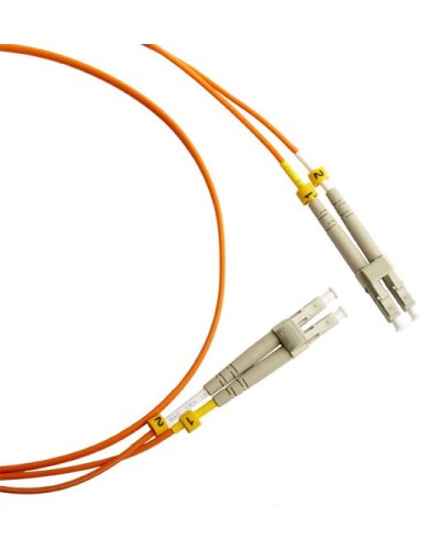 FC-D2-50-LC/PR-LC/PR-H-1M-LSZH-OR. Патч-корд волоконно-оптический LC-LC. Hyperline в Нефтекамске
