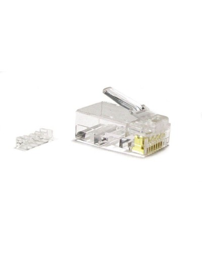PLUG-8P8C-UV-C6-SH-100 (100 шт). Разъем RJ-45. Hyperline в Нефтекамске