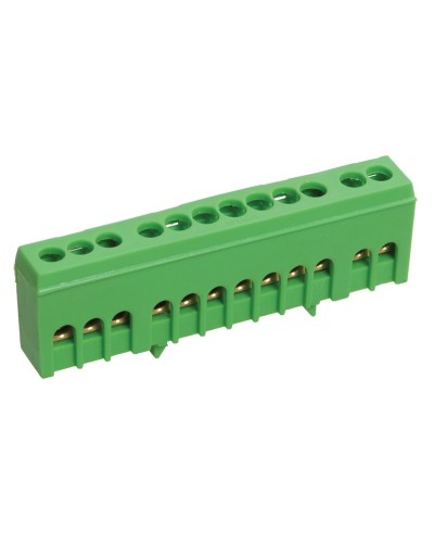 Шина PE земля ШНИ-6х9-10-К-З (YNN10-69-10KD-K06). Шина в корпусном изоляторе на DIN-рейку. IEK в Нефтекамске
