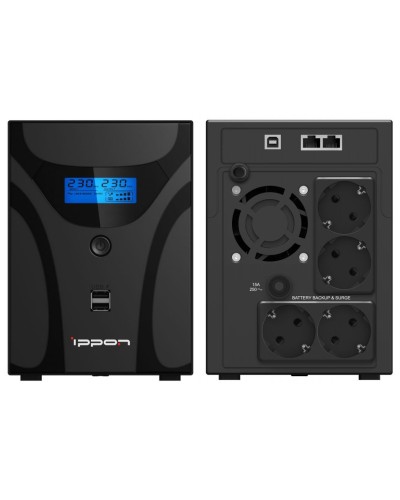 Ippon Smart Power Pro II 1600 Euro (1029742). Источник бесперебойного питания. Ippon в Нефтекамске