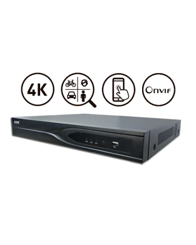 KN-PRO16/2-4K. Видеорегистратор IP 16-канальный. KENO в Нефтекамске