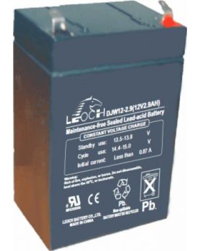 LEOCH DJW 12-2,9. Аккумулятор герметичный свинцово-кислотный. LEOCH в Нефтекамске