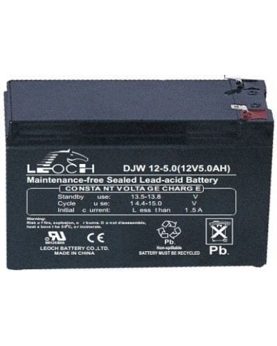 LEOCH DJW 12-5,0. Аккумулятор герметичный свинцово-кислотный. LEOCH в Нефтекамске