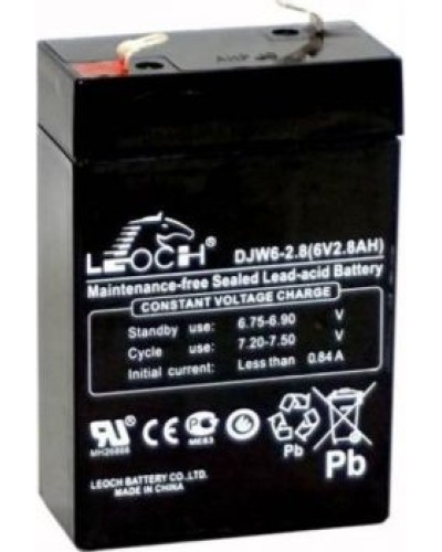 LEOCH DJW 6-2,8. Аккумулятор герметичный свинцово-кислотный. LEOCH в Нефтекамске