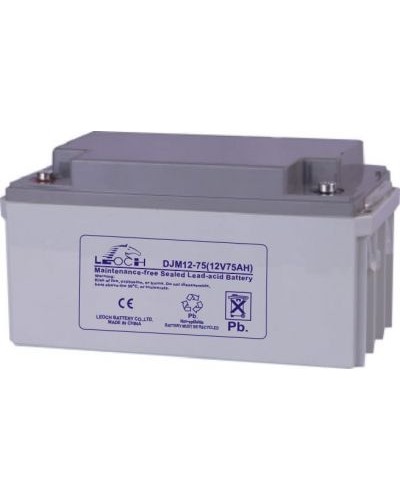 LEOCH DJM 1275. Аккумулятор герметичный свинцово-кислотный. LEOCH в Нефтекамске