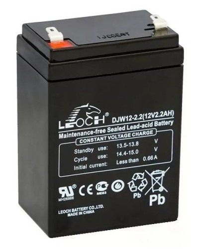 LEOCH DJW 12-2,2. Аккумулятор герметичный свинцово-кислотный. LEOCH в Нефтекамске