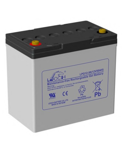 LEOCH LPG 12-50. Аккумулятор герметичный свинцово-кислотный. LEOCH в Нефтекамске