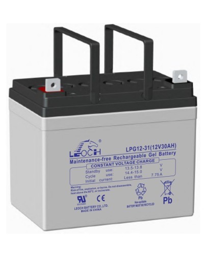 LEOCH LPG 12-31. Аккумулятор герметичный свинцово-кислотный. LEOCH в Нефтекамске