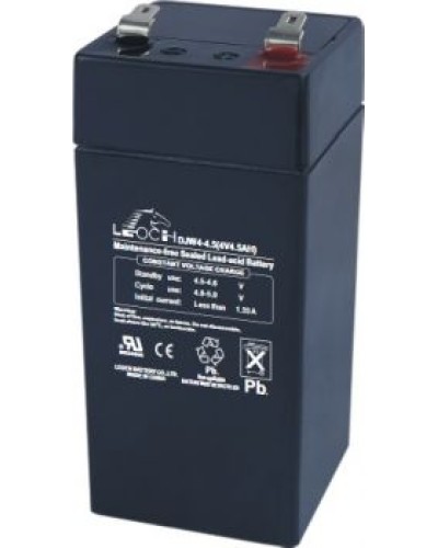 LEOCH DJW 4-4,5. Аккумулятор герметичный свинцово-кислотный. LEOCH в Нефтекамске