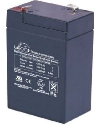 LEOCH DJW 6-6,0. Аккумулятор герметичный свинцово-кислотный. LEOCH в Нефтекамске