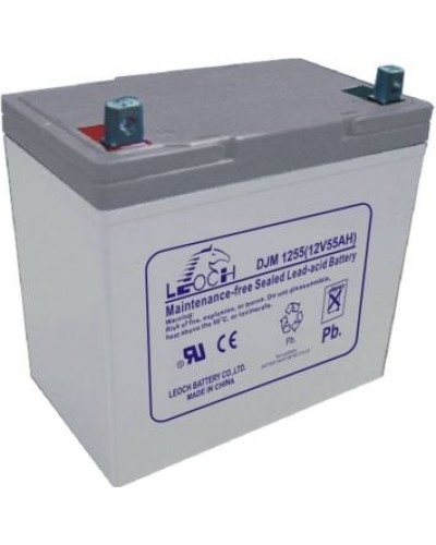 LEOCH DJM 1255. Аккумулятор герметичный свинцово-кислотный. LEOCH в Нефтекамске
