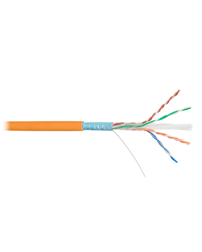 F/UTP 4pair, Cat6, Solid, In, PVC (NKL 9240C-OR). Кабель «витая пара» (LAN) для структурированных систем связи. NIKOLAN в Нефтекамске