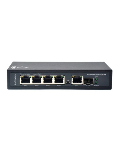 U1E-4G/1G/1S. Коммутатор с PoE . Optimus в Нефтекамске