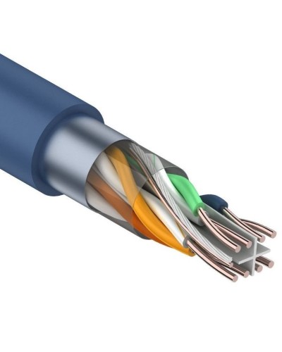 F/UTP, CAT 6, PVC, 4PR, 23AWG, омедненный INDOOR, SOLID, серый, 305м, PROconnect (01-0147-3). Кабель «витая пара» (LAN) для структурированных систем связи. PROCONNECT в Нефтекамске