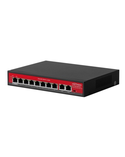 PND-08P-2G (120W). Коммутатор AI 10-портовый с функцией PoE. Polyvision в Нефтекамске