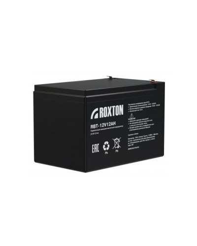 RBT-12V12AH. Аккумулятор герметичный свинцово-кислотный. ROXTON в Нефтекамске