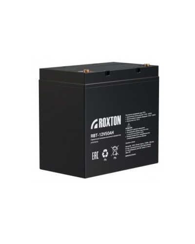 RBT-12V50AH. Аккумулятор герметичный свинцово-кислотный. ROXTON в Нефтекамске