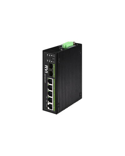 RVi-1NSIM4GP-2S. Коммутатор с питанием по PoE. RVi в Нефтекамске