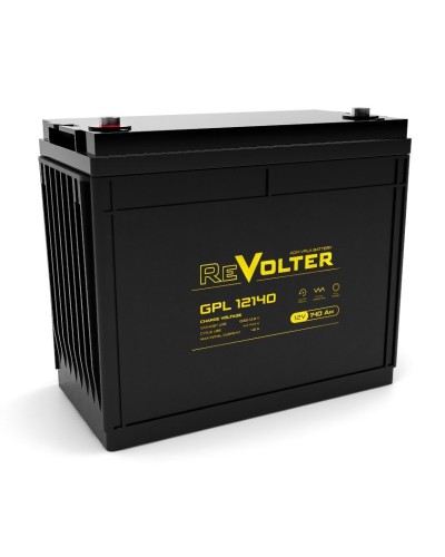Revolter GPL 12140. Аккумулятор автомобильный герметичный свинцово-кислотный. Revolter в Нефтекамске