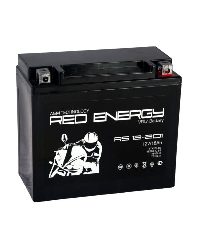 Red Energy RS 12201. Аккумулятор герметичный свинцово-кислотный стартерный. Red Energy в Нефтекамске
