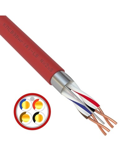КПСВЭВнг(А)-LS 2х2х0,5 (01-4865-1)(REXANT). Кабель для систем пожарной и охранной сигнализации. Rexant в Нефтекамске
