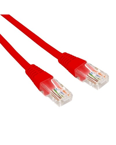 Патч-корд U/UTP CAT 6, RJ45-RJ45, 26AWG, LSZH, красный, 3м REXANT (02-0293-3). Патч-корд UTP. Rexant в Нефтекамске