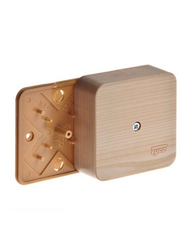 Коробка TYCO ОП 79х79х32мм IP40 сосна (65004-27М). Коробка распределительная. RuVinil в Нефтекамске