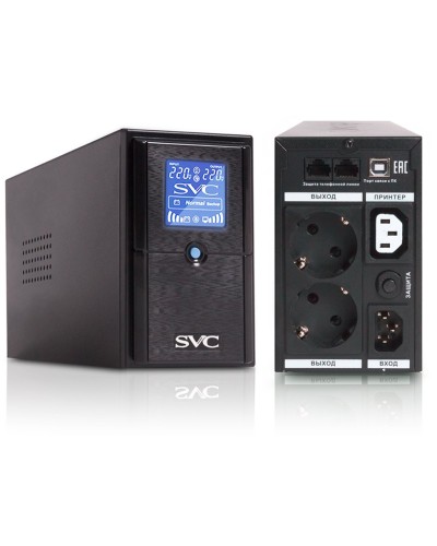 SVC V-600-L-LCD. Источник бесперебойного питания. SVC в Нефтекамске