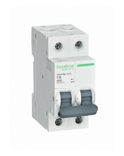 City9 Set 2P 10А 4.5kA С (C9F34210). Автоматический выключатель. Systeme Electric в Нефтекамске
