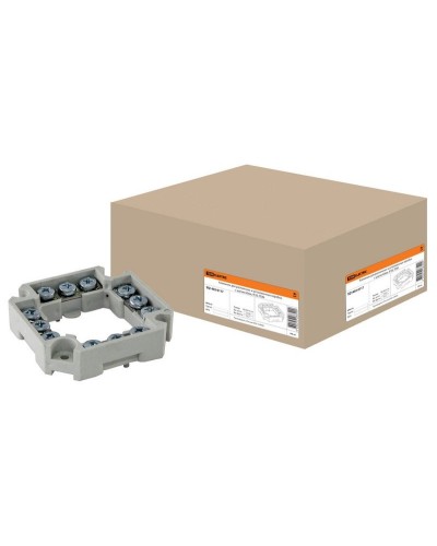 Клеммник для распаячных и установочных коробок с шагом 60мм, IP20, TDM (SQ1402-0117). Клеммник. TDM ЕLECTRIC в Нефтекамске