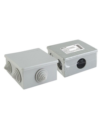 Распаячная коробка ОП 80х80х40мм, крышка, IP44, 6 вх. TDM (SQ1401-1235). Распаячная коробка ОП. TDM ЕLECTRIC в Нефтекамске