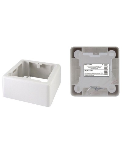 Коробка установочная ОП 85х85х42мм, 1-местная, подъемная, белая, IP20 TDM (SQ1401-0232). Коробка установочная ОП. TDM ЕLECTRIC в Нефтекамске