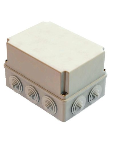 Коробка ОП 190х140х120мм, крышка, IP44, 10 гермовводов (SQ1401-1245). Распаячная коробка. TDM ЕLECTRIC в Нефтекамске