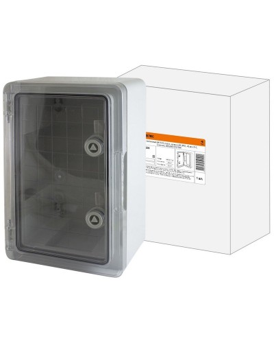 ЩМП-0-6, прозрачная крышка ABS, IP65, 500x400x180. Бокс пластиковый антивандальный. TDM ЕLECTRIC в Нефтекамске