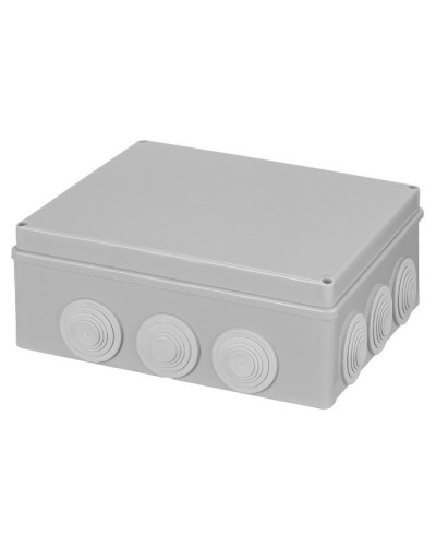 Распаячная коробка ОП 240х190х90мм, крышка, IP55, 12 гермовводов TDM (SQ1401-1143). Распаячная коробка ОП. TDM ЕLECTRIC в Нефтекамске