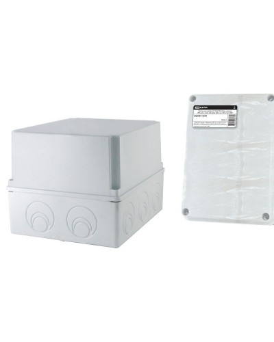 Коробка ОП 240х195х165мм, крышка, IP44, кабельные вводы d28-3шт, d37-2шт (SQ1401-1273). Распаячная коробка. TDM ЕLECTRIC в Нефтекамске