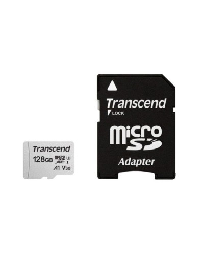 TS128GUSD300S-A. Карта памяти microSDXC, 128 ГБ, Class 10. TRANSCEND в Нефтекамске
