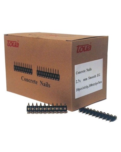 Гвоздь 2.7x40 smooth EG (1000 шт./уп.) (2740smoothEG). Гвозди универсальные. Toua в Нефтекамске