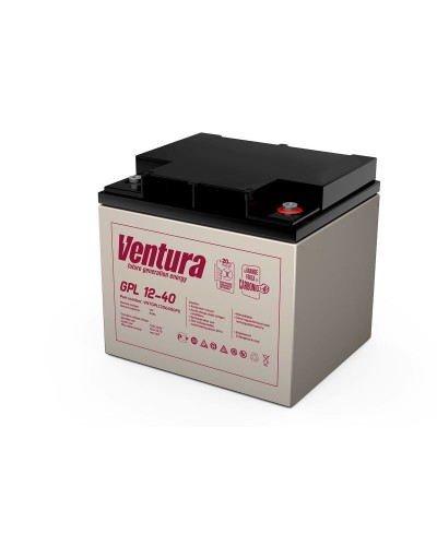 Ventura GPL 12-40. Аккумулятор герметичный свинцово-кислотный. Ventura в Нефтекамске