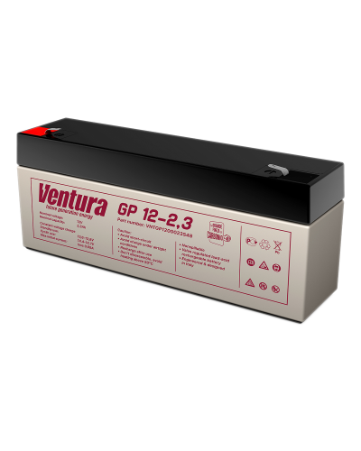 Ventura GP 12-2,3. Аккумулятор герметичный свинцово-кислотный. Ventura в Нефтекамске