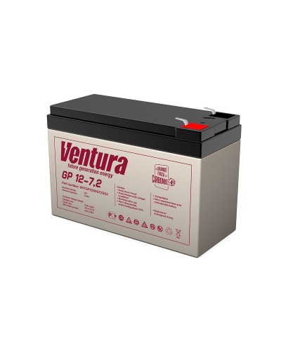 Ventura GP 12-7,2. Аккумулятор герметичный свинцово-кислотный. Ventura в Нефтекамске