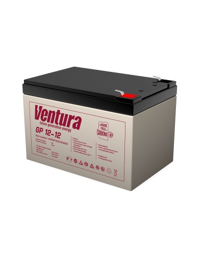 Ventura GP 12-12. Аккумулятор герметичный свинцово-кислотный. Ventura в Нефтекамске