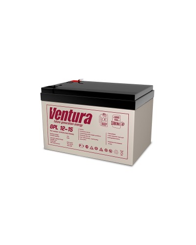 Ventura GPL 12-15. Аккумулятор герметичный свинцово-кислотный. Ventura в Нефтекамске
