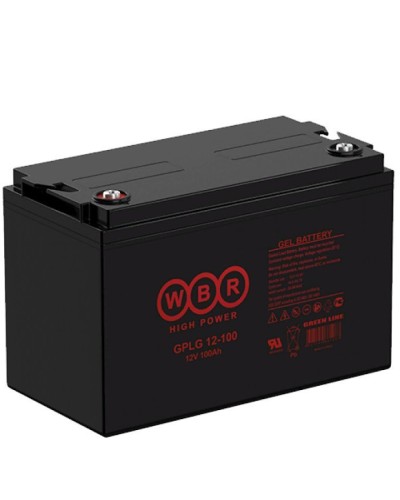 WBR GPLG12-100. Аккумулятор герметичный свинцово-кислотный. WBR в Нефтекамске