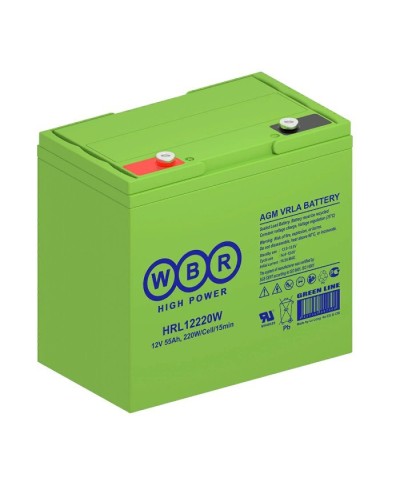 WBR HRL12220W. Аккумулятор герметичный свинцово-кислотный. WBR в Нефтекамске