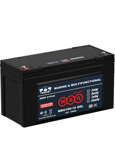 WBR MBG100-12. Аккумулятор герметичный свинцово-кислотный. WBR в Нефтекамске