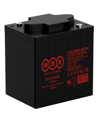 WBR EVX6-245C. Аккумулятор герметичный свинцово-кислотный. WBR в Нефтекамске