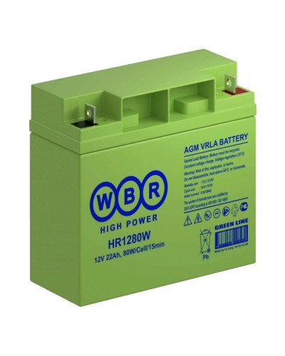 WBR HR1280W. Аккумулятор герметичный свинцово-кислотный. WBR в Нефтекамске