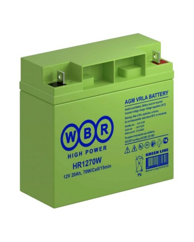 WBR HR1270W. Аккумулятор герметичный свинцово-кислотный. WBR в Нефтекамске
