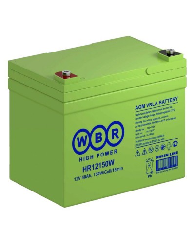 WBR HR12150W. Аккумулятор герметичный свинцово-кислотный. WBR в Нефтекамске